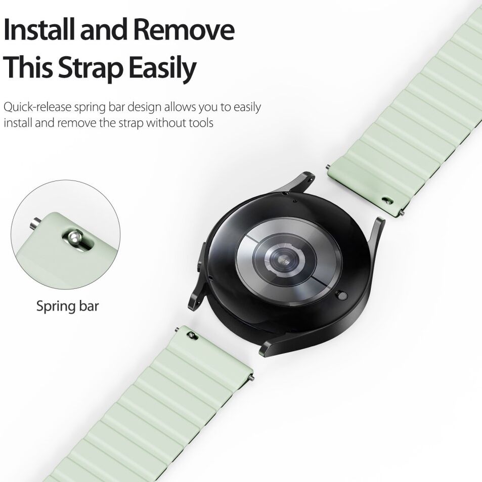 Dux Ducis LD Strap - Universeel Smartwatch Bandje 22MM - Groen afbeelding 9