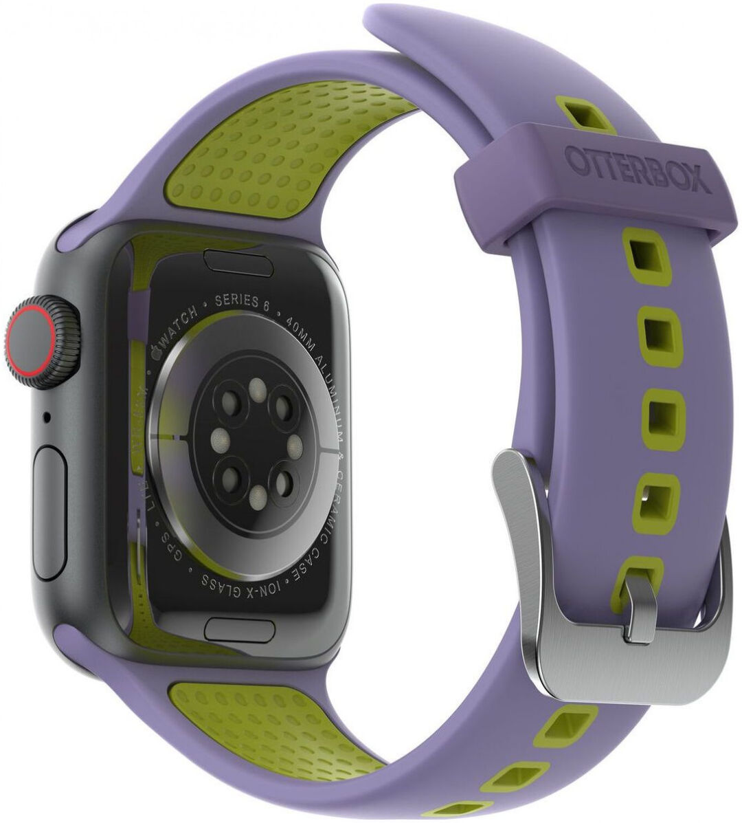 OtterBox Apple Watch Bandje - 1-10/SE - 42/41/40/38MM - Siliconen - Paars afbeelding 2