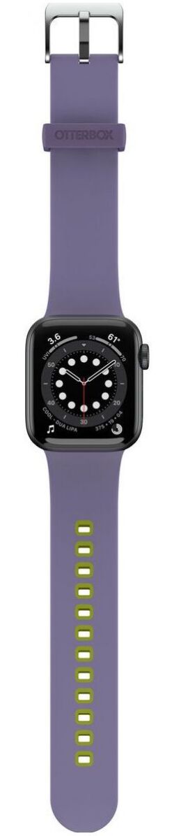OtterBox Apple Watch Bandje - 1-10/SE - 42/41/40/38MM - Siliconen - Paars afbeelding 3