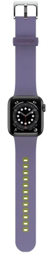 OtterBox Apple Watch Bandje - 1-10/SE - 42/41/40/38MM - Siliconen - Paars afbeelding 3