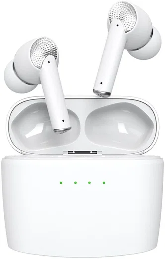 Essager J8 TWS Headset ANC/ENC Draadloze Bluetooth Oordopjes Wit afbeelding 1