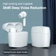 Essager J8 TWS Headset ANC/ENC Draadloze Bluetooth Oordopjes Wit afbeelding 2