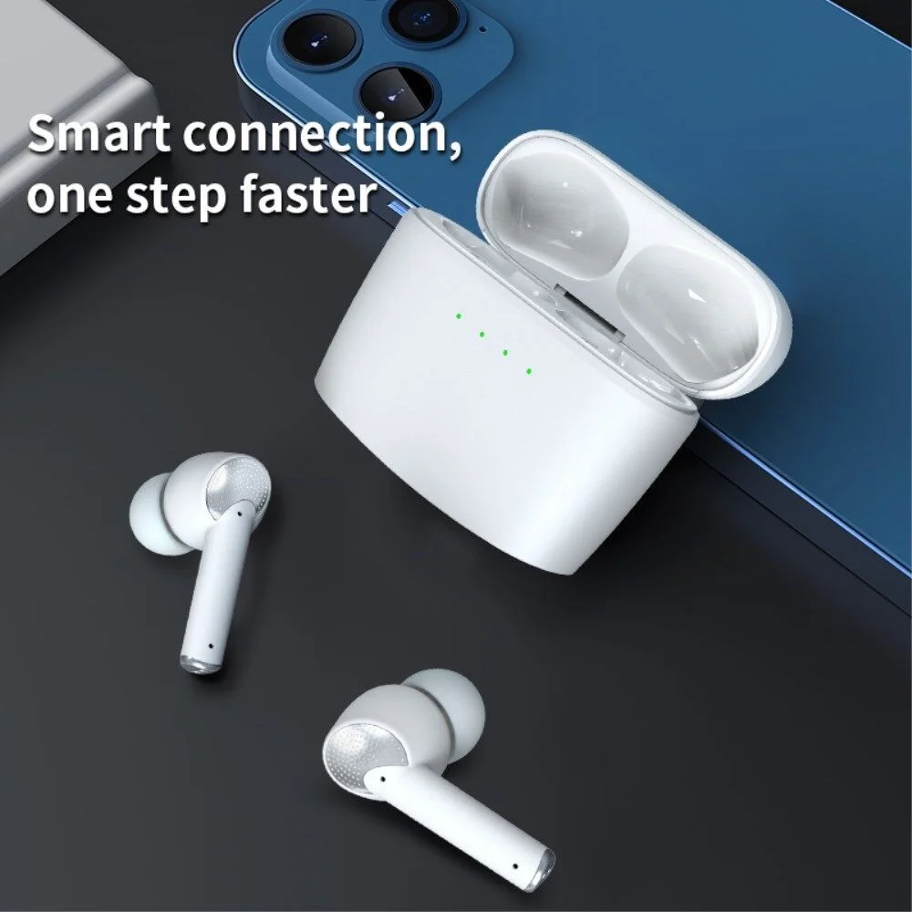 Essager J8 TWS Headset ANC/ENC Draadloze Bluetooth Oordopjes Wit afbeelding 3