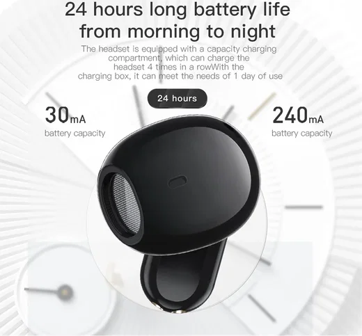 Essager E60 TWS Headset IPX5 Draadloze Bluetooth HiFi Oordopjes Geel afbeelding 4