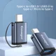 Essager 3A USB-C naar USB 3.0 Converter/Adapter met Koord Grijs afbeelding 5