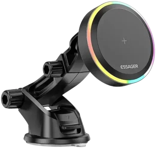Essager Telefoonhouder Auto Dashboard met Draadloos Opladen 15W afbeelding 7