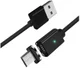 Essager 2.4A USB naar Micro-USB Fast Charge Oplaad Kabel 1M Zwart afbeelding 1
