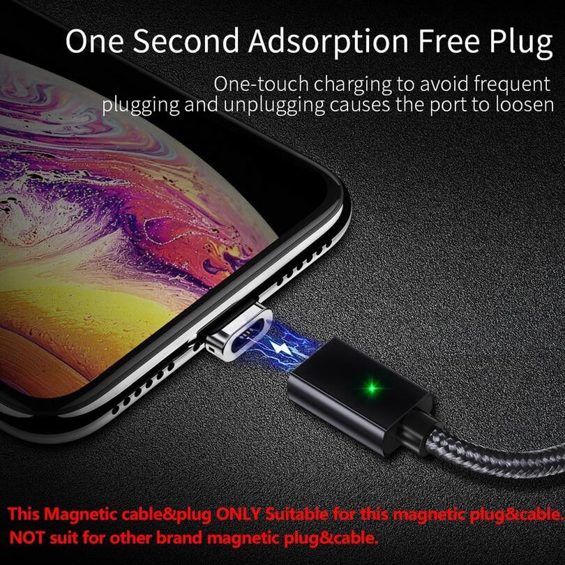 Essager 2.4A USB naar Micro-USB Fast Charge Oplaad Kabel 1M Zwart afbeelding 2