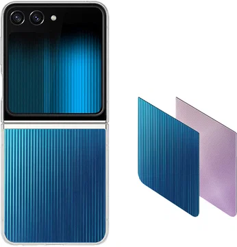 Origineel Samsung Galaxy Z Flip 5 Hoesje FlipSuit Case Transparant