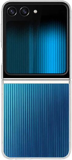 Origineel Samsung Galaxy Z Flip 5 Hoesje FlipSuit Case Transparant afbeelding 5