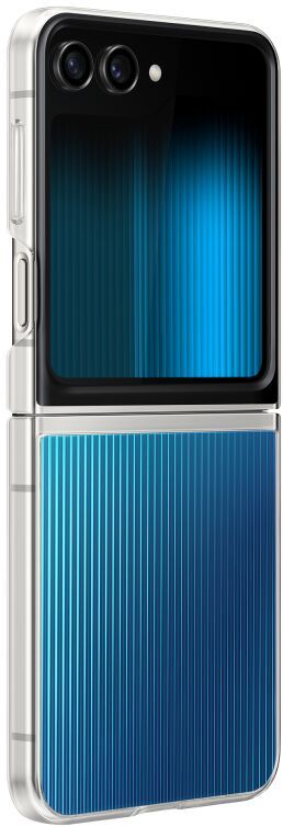 Origineel Samsung Galaxy Z Flip 5 Hoesje FlipSuit Case Transparant afbeelding 6