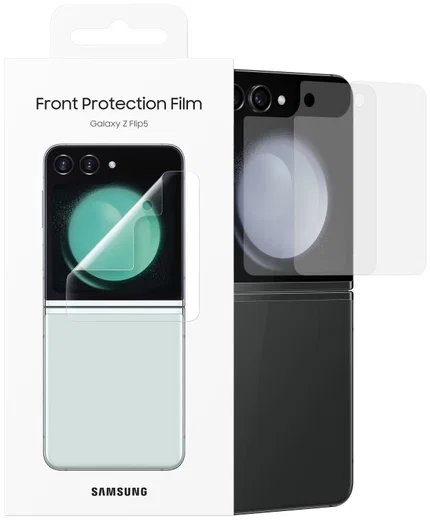Originele Samsung Galaxy Z Flip 5 Screenprotector Display Folie 2-Pack afbeelding 1