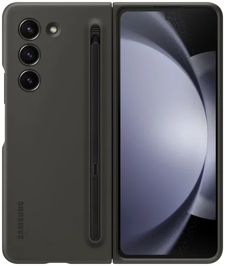 Origineel Samsung Galaxy Z Fold 5 Hoesje Slim S-Pen Case Graphite afbeelding 1