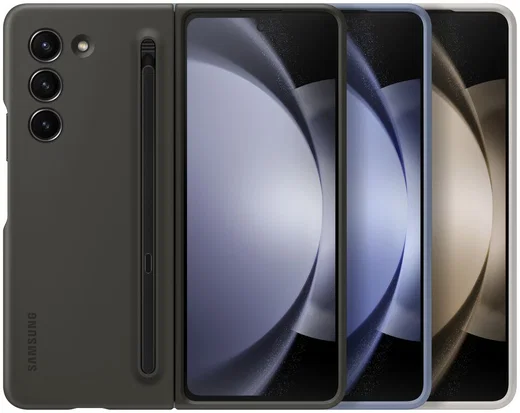 Origineel Samsung Galaxy Z Fold 5 Hoesje Slim S-Pen Case Graphite afbeelding 8