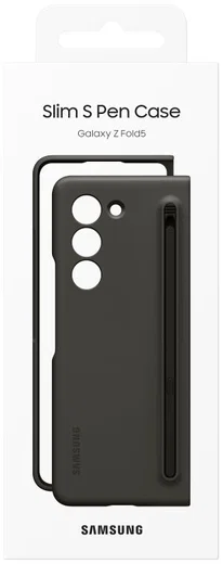 Origineel Samsung Galaxy Z Fold 5 Hoesje Slim S-Pen Case Graphite afbeelding 9