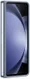 Origineel Samsung Galaxy Z Fold 5 Hoesje ECO-Leather Case Blue afbeelding 2