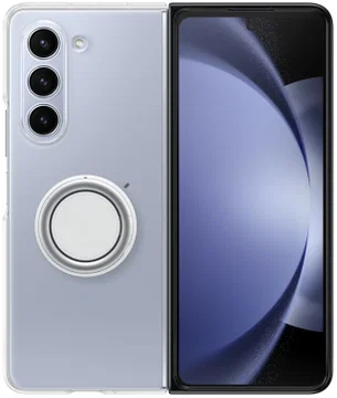 Origineel Samsung Galaxy Z Fold 5 Hoesje Clear Gadget Case Transparant