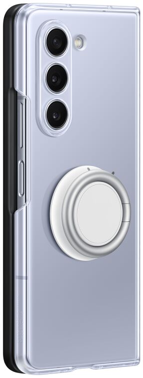 Origineel Samsung Galaxy Z Fold 5 Hoesje Clear Gadget Case Transparant afbeelding 3
