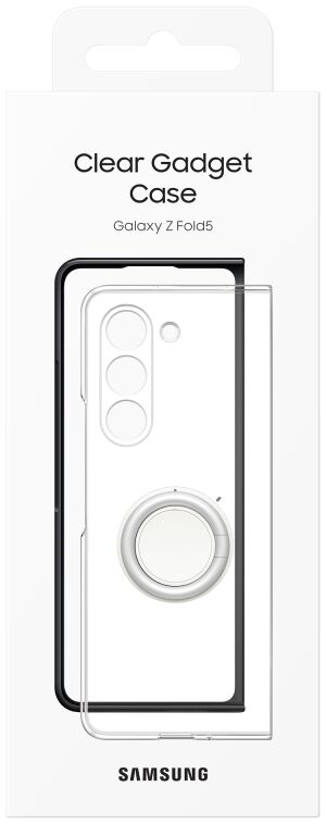 Origineel Samsung Galaxy Z Fold 5 Hoesje Clear Gadget Case Transparant afbeelding 8
