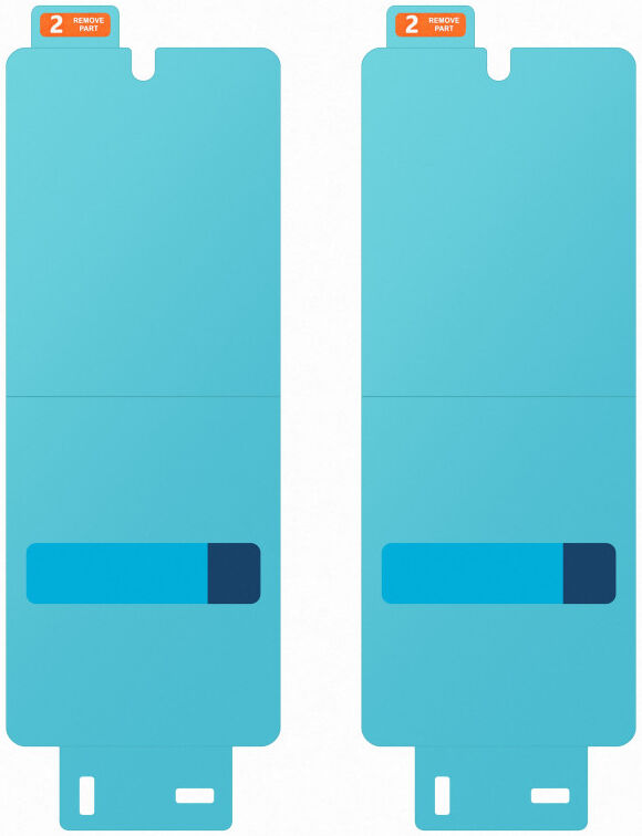 Originele Samsung Galaxy Z Fold 5 Screenprotector Display Folie 2-Pack afbeelding 4