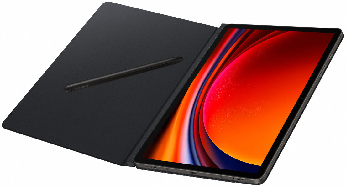 Originele Samsung Galaxy Tab S10 Lite / S10 FE / S9 (FE) Hoes Book Cover Zwart afbeelding 4