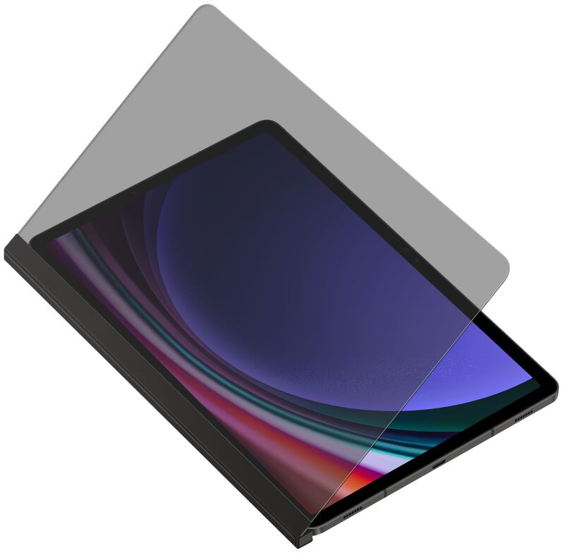 Originele Samsung Galaxy Tab S9 / S9 FE Privacy Screen Case Magnetisch afbeelding 1