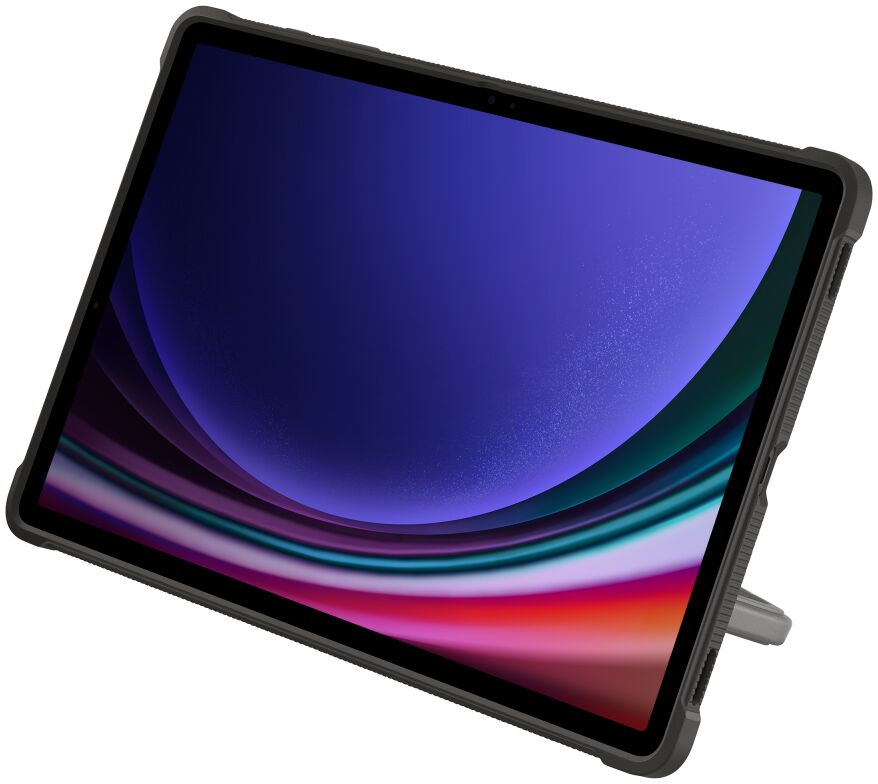 Originele Samsung Galaxy Tab S10+ / S9+ Hoes Outdoor Cover Zwart afbeelding 3