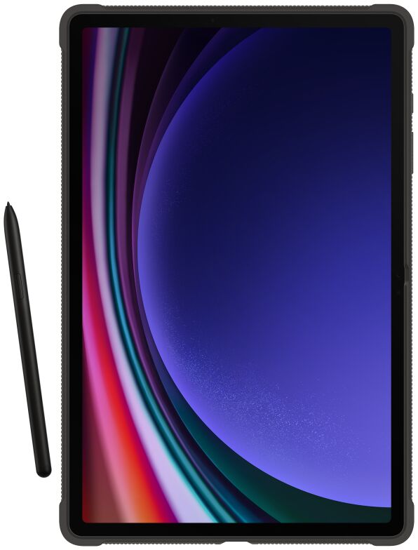 Originele Samsung Galaxy Tab S10+ / S9+ Hoes Outdoor Cover Zwart afbeelding 5