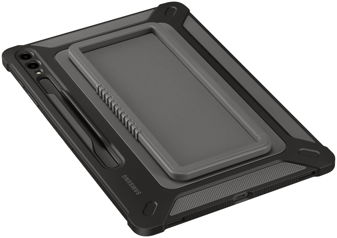 Originele Samsung Galaxy Tab S10+ / S9+ Hoes Outdoor Cover Zwart afbeelding 6