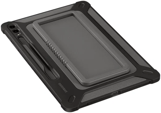 Originele Samsung Galaxy Tab S10+ / S9+ Hoes Outdoor Cover Zwart afbeelding 6