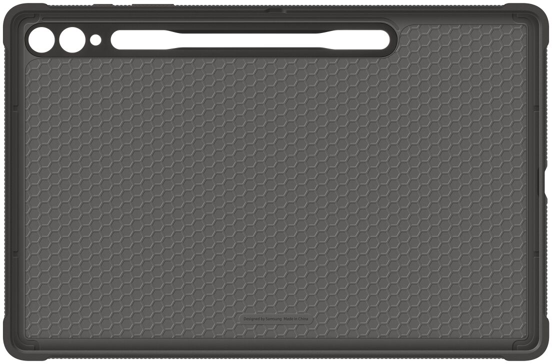 Originele Samsung Galaxy Tab S10+ / S9+ Hoes Outdoor Cover Zwart afbeelding 7