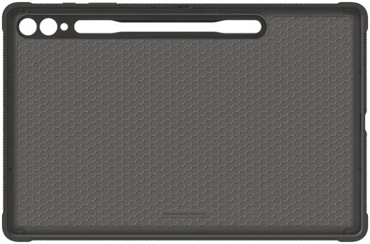 Originele Samsung Galaxy Tab S10+ / S9+ Hoes Outdoor Cover Zwart afbeelding 7
