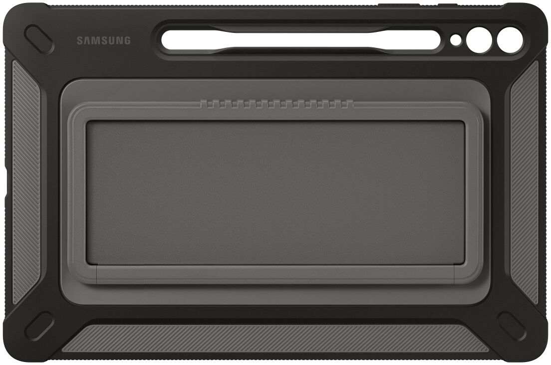 Originele Samsung Galaxy Tab S10+ / S9+ Hoes Outdoor Cover Zwart afbeelding 8