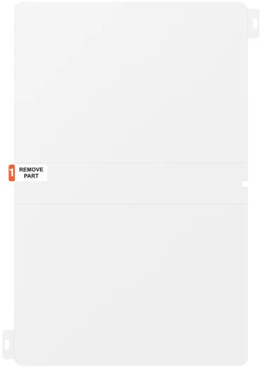Originele Samsung Tab S10+ S9+ / S9 FE+ Screen Protector Display Folie afbeelding 3