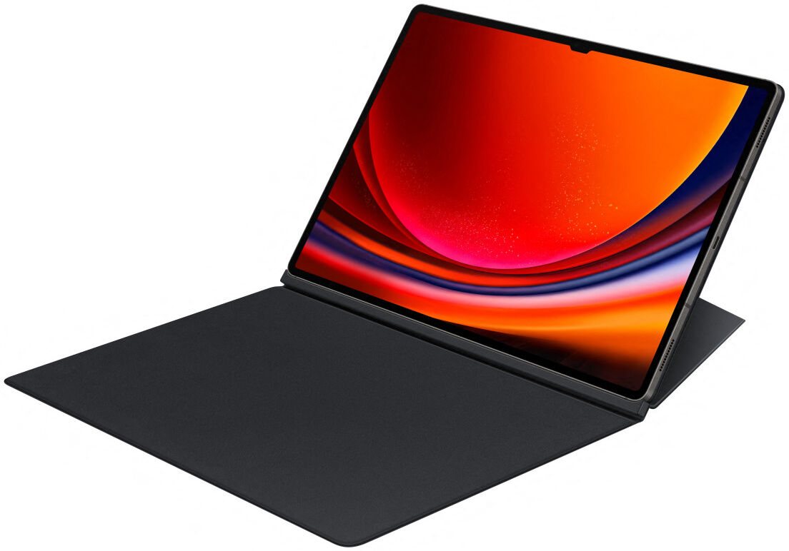 Originele Samsung Galaxy Tab S10 Ultra / S9 Ultra Hoes Smart Book Cover Zwart afbeelding 1