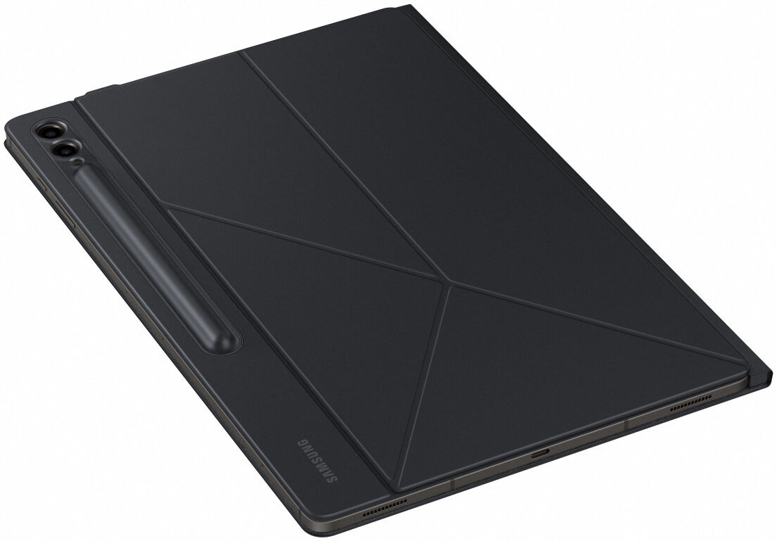 Originele Samsung Galaxy Tab S10 Ultra / S9 Ultra Hoes Smart Book Cover Zwart afbeelding 8