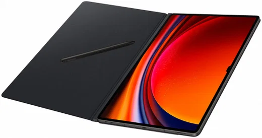 Originele Samsung Galaxy Tab S10 Ultra / S9 Ultra Hoes Smart Book Cover Zwart afbeelding 4