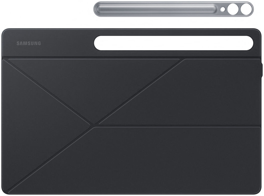Originele Samsung Galaxy Tab S10 Ultra / S9 Ultra Hoes Smart Book Cover Zwart afbeelding 9