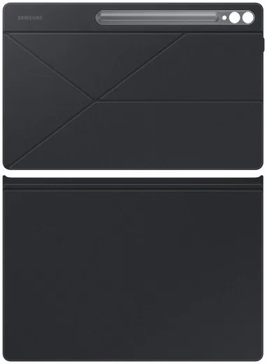 Originele Samsung Galaxy Tab S10 Ultra / S9 Ultra Hoes Smart Book Cover Zwart afbeelding 11