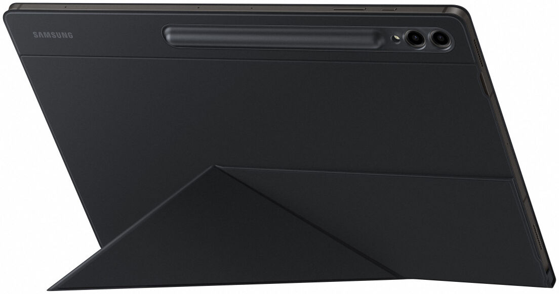 Originele Samsung Galaxy Tab S10 Ultra / S9 Ultra Hoes Smart Book Cover Zwart afbeelding 2
