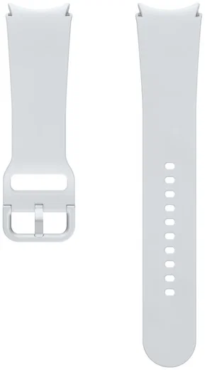 Origineel Samsung Galaxy Watch Bandje 20MM Sport Band - Maat M/L - Zilver afbeelding 1