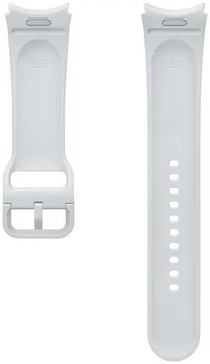 Origineel Samsung Galaxy Watch Bandje 20MM Sport Band - Maat M/L - Zilver afbeelding 4