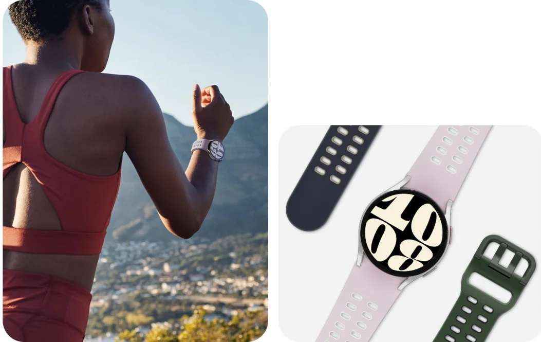 Originele Samsung Watch Bandje 20MM Extreme Sport Band - Maat M/L - Lavender afbeelding 3