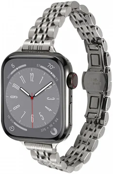 Apple Watch Bandje - 1-10/SE - 42/41/40/38MM - Roestvrij Staal - Zilver