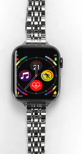 Apple Watch Bandje - 1-10/SE - 42/41/40/38MM - Roestvrij Staal - Zilver afbeelding 6