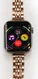 Apple Watch Bandje - 1-10/SE/Ultra - 49/46/45/44/42MM - Roestvrij Staal - Roze afbeelding 4