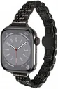 Apple Watch Bandje - 1-10/SE/Ultra - 49/46/45/44/42MM - Roestvrij Staal - Zwart