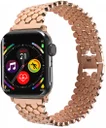 Apple Watch Bandje - 1-10/SE - 42MM/41MM/40MM/38MM - Honingraat - RVS - Roze