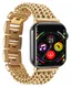 Apple Watch Bandje - 1-10/SE - 42MM/41MM/40MM/38MM - Gevlochten - Staal - Goud afbeelding 6