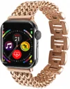 Apple Watch Bandje - 1-10/SE - 42MM/41MM/40MM/38MM - Gevlochten - Staal - Rose